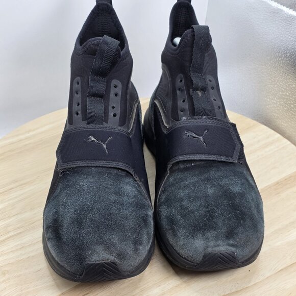 Puma Phenom Ignite Satin Mesh EP Training Women Sneakers Black Size 9.5 Shoes - Picture 4 of 10